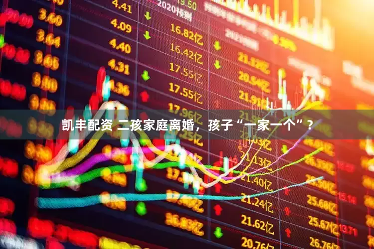 凯丰配资 二孩家庭离婚，孩子“一家一个”？